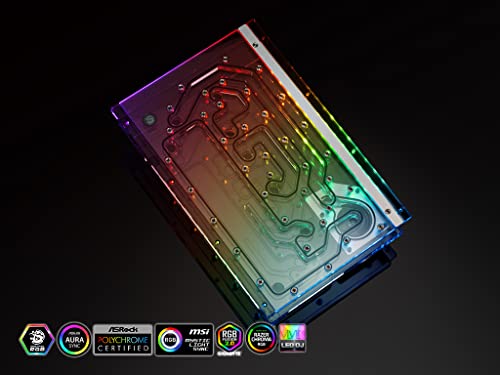 Bitspower Touchaqua Sedna O11DS Distroplate for LIAN LI O11 Dynamic Mini Series (P5D), Digital RGB