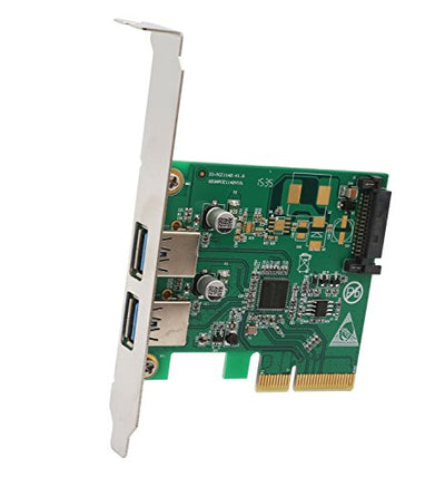 Syba 4 Port USB 3.0 Pcie 2.0 X1 Controller Card Components