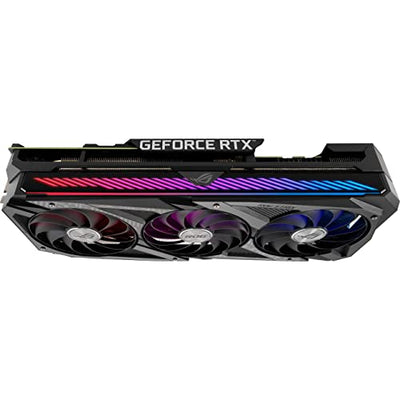 ASUS ROG Strix NVIDIA GeForce RTX 3070 V2 OC Edition Gaming Graphics Card (PCIe 4.0, 8GB GDDR6, LHR, HDMI 2.1, DisplayPort 1.4a, Axial-tech Fan Design, 2.9-Slot
