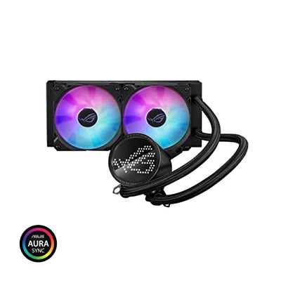 ASUS ROG Strix LC II All-in-one AIO Liquid CPU Cooler 240mm Radiator, Intel LGA1700, 115x/2066 and AMD AM4/TR4 Support