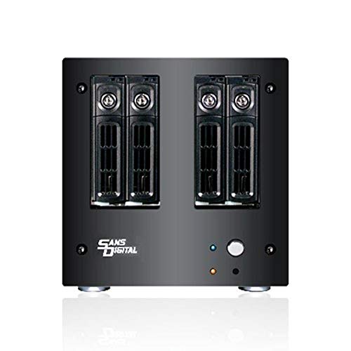 Sans Digital Multiplier Storage Enclosure, KT-AN4L+B