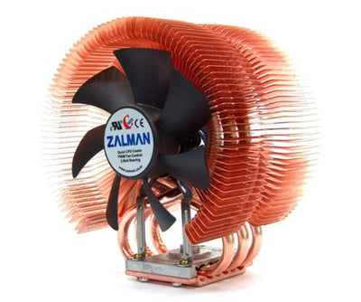 Zalman Computer Noise Prevention System with Silent Fan Pure Copper Heatsink CPU Cooler CNPS9500AT
