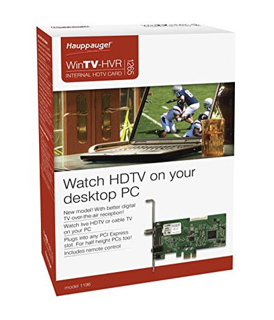 Hauppauge 1196 WinTV HVR-1265 PCI Express Hybrid High Definition TV Tuner Card