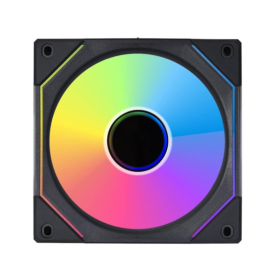 Lian Li UNI Fan SL-INF 120 RGB Infinity Mirror ARGB Fan 120mm Black 1-Pack