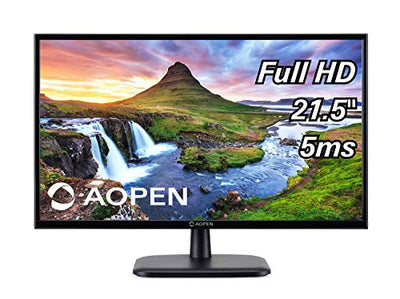 AOPEN Full HD (1920 x 1080) VA Monitor for Work or Home (1 x HDMI & VGA Port)