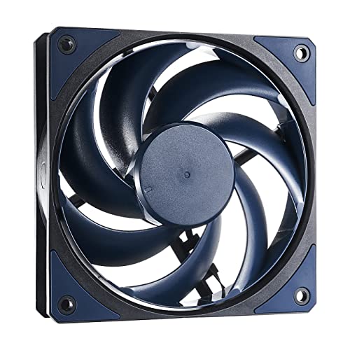 Cooler Master MasterFan MF120 Halo White 3n1Fans, Duo-Ring ARGB Customizable Lighting