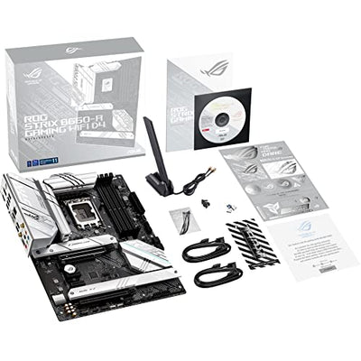 ASUS ROG Strix B660-A Gaming WiFi D4 LGA 1700(Intel 12th Gen) ATX Gaming Motherboard(PCIe 5.0,12+1 Power Stages,WiFi 6, 2.5 Gb LAN, 3xM.2 Slots,PCIe 4.0 NVMe® SSD Support, USB 3.2 Gen 2x2 Type-C)
