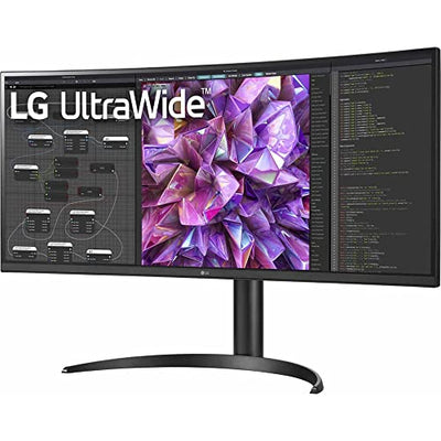 LG 34WQ75C-B.AUS 34" Curved UltraWide™ QHD IPS HDR 10 Built-in-KVM-Monitor with USB Type-C™ & LAN (RJ-45)