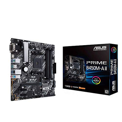 ASUS Prime AMD B450 AM4 Micro ATX DDR4-SDRAM Motherboard