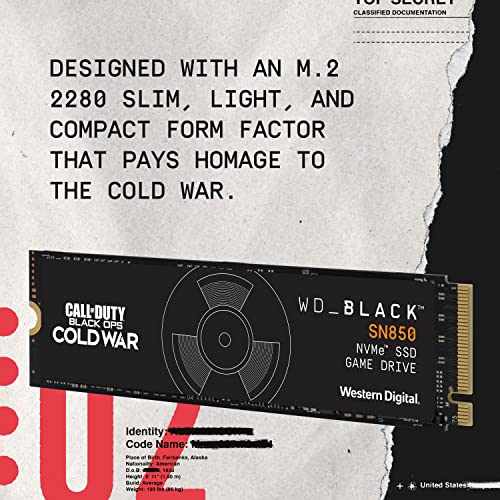 WD_BLACK NVMe Internal Gaming SSD Solid State Drive