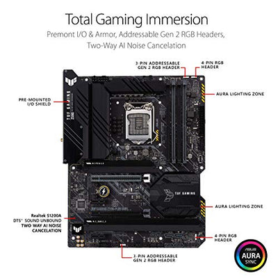ASUS Gaming Motherboard Front Panel