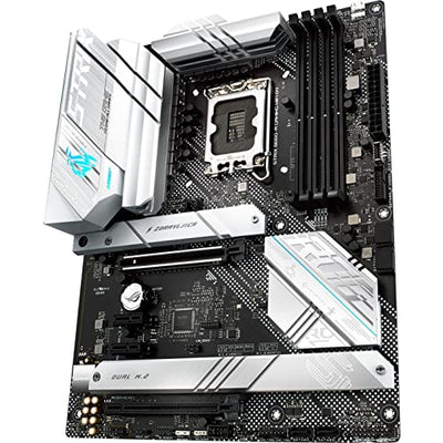 ASUS ROG Strix B660-A Gaming WiFi D4 LGA 1700(Intel 12th Gen) ATX Gaming Motherboard(PCIe 5.0,12+1 Power Stages,WiFi 6, 2.5 Gb LAN, 3xM.2 Slots,PCIe 4.0 NVMe® SSD Support, USB 3.2 Gen 2x2 Type-C)
