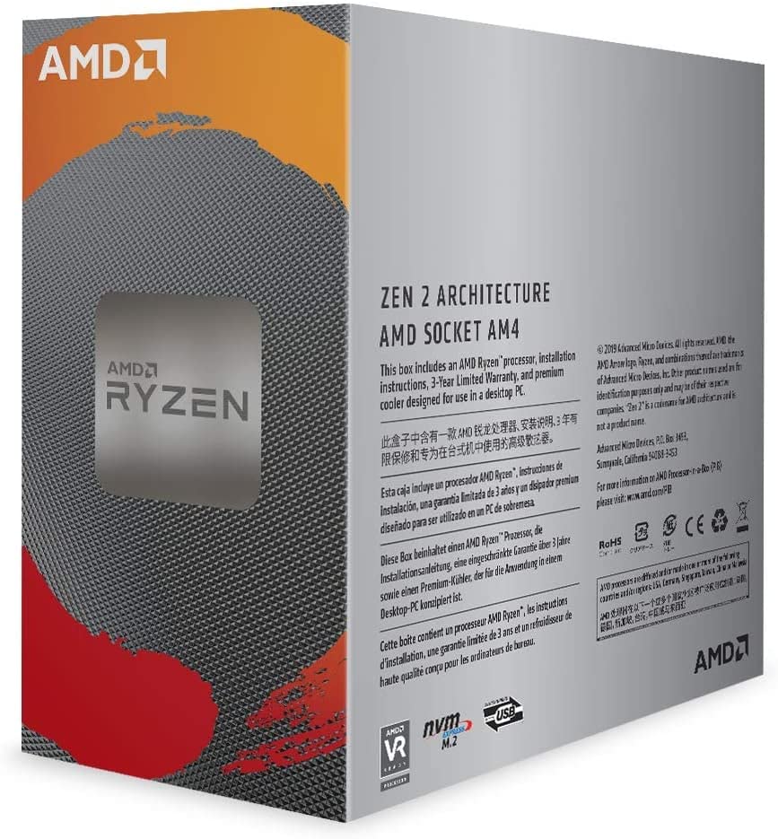 AMD Ryzen 5 3600 6-Core, 12-Thread Unlocked Desktop Processor
